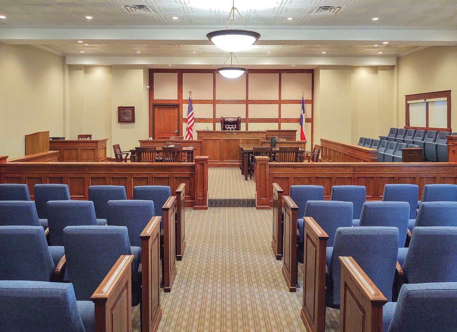 Clarity Auditorium Seating in Hemphill County Courthouse - Candian, TX