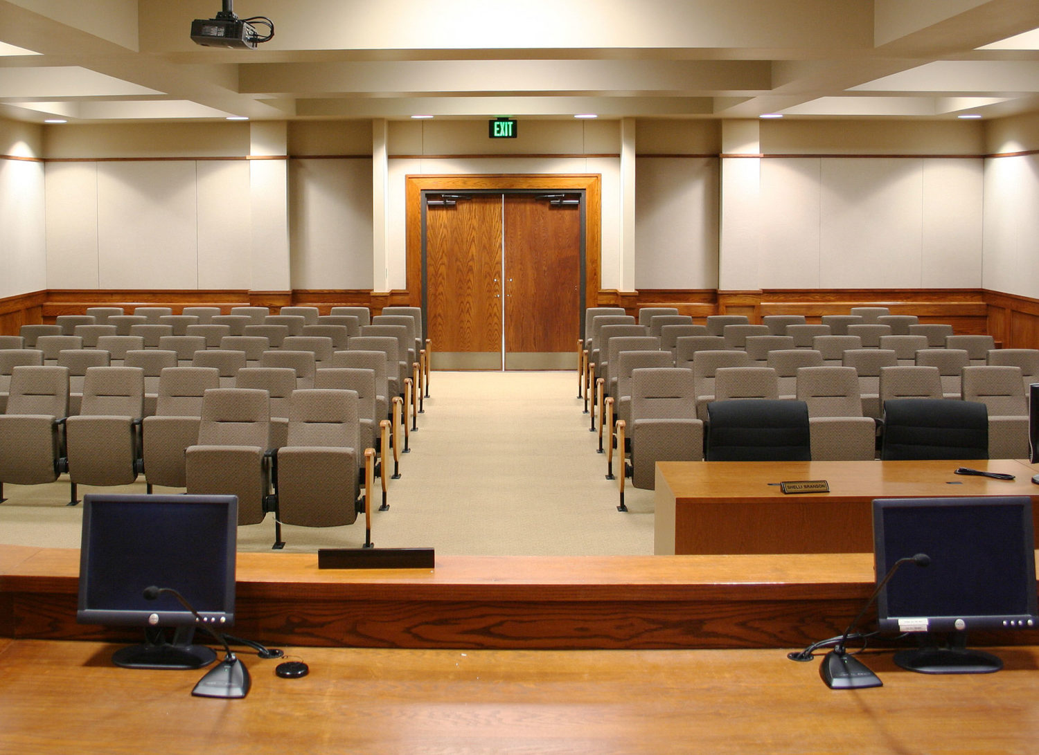 Clarity Auditorium Seats located in Westworth Village City Hall - Westworth Village, TX