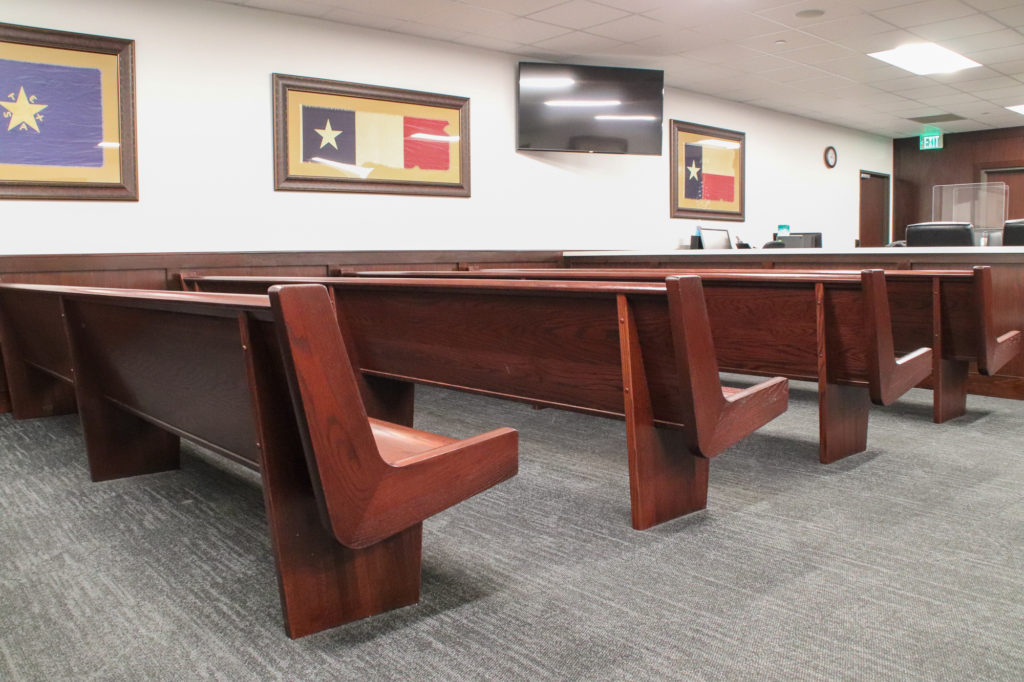 Harris County Annex Bench Seating